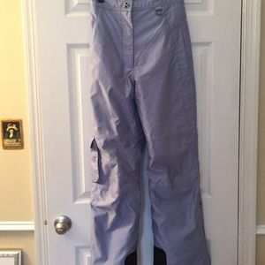 Ski pants-light blue